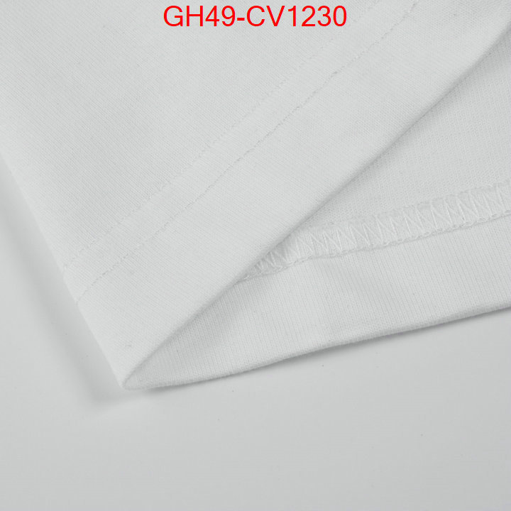 Clothing-Gucci,the best quality replica , ID: CV1230,$: 49USD