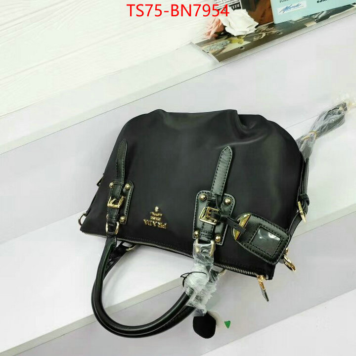 Prada Bags(4A)-Handbag-,brand designer replica ,ID: BN7954,$: 75USD