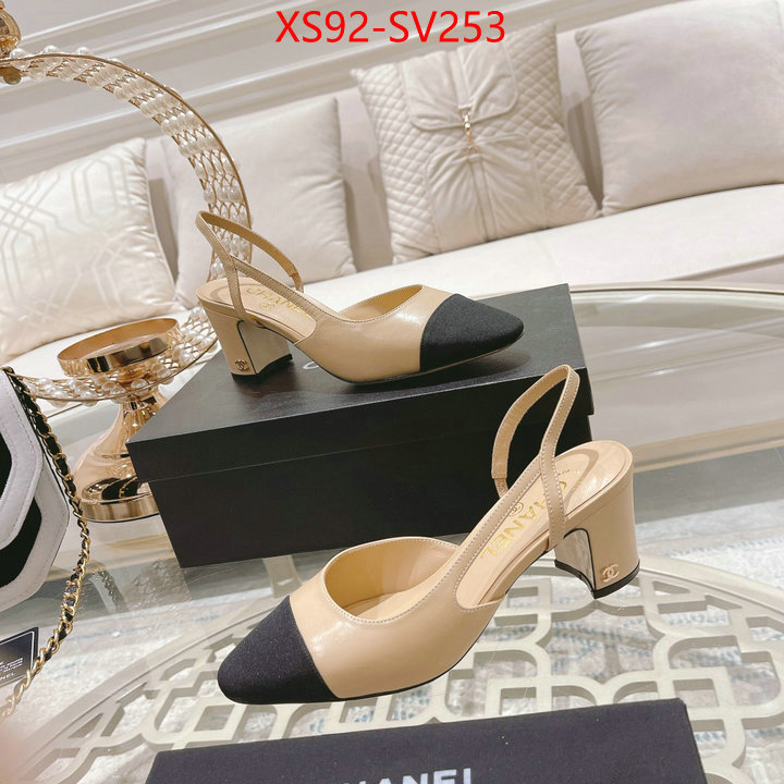 Women Shoes-Chanel,the quality replica , ID: SV253,$: 92USD