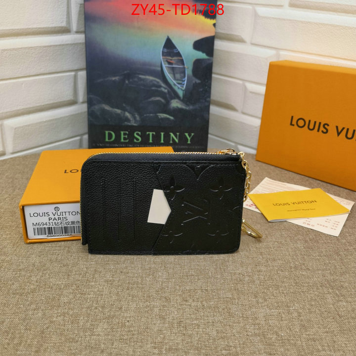 LV Bags(4A)-Wallet,ID: TD1788,$: 45USD