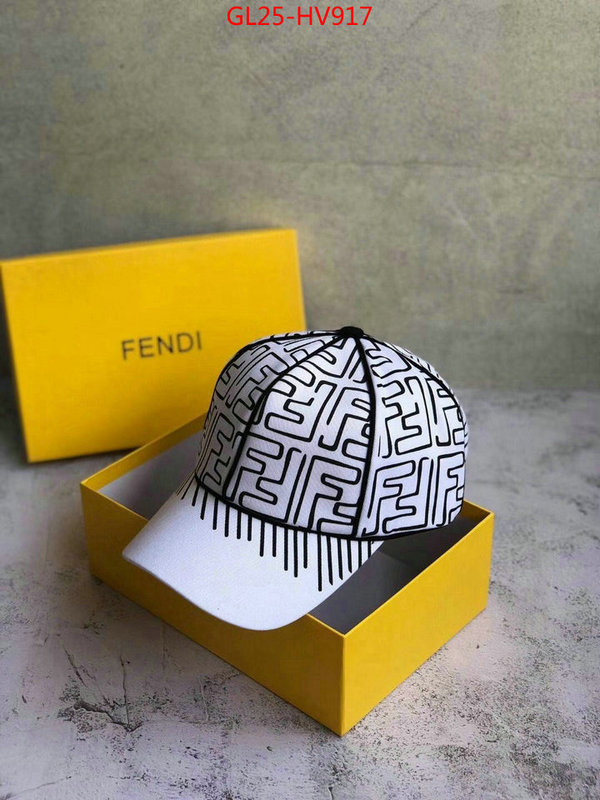 Cap (Hat)-Fendi,brand designer replica , ID: HV917,$: 25USD