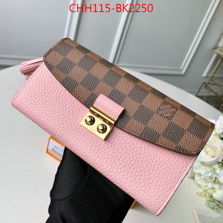 LV Bags(TOP)-Wallet,ID: BK2250,$:115USD