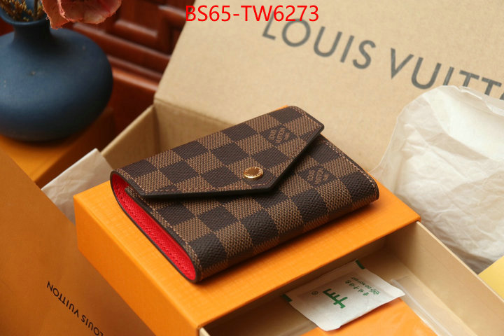 LV Bags(TOP)-Wallet,ID: TW6273,$: 65USD