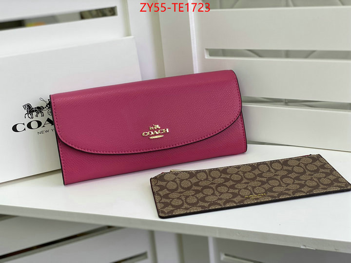 Coach Bags(4A)-Wallet,flawless ,ID: TE1723,$: 55USD