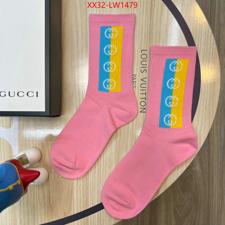 Sock-Gucci,replica aaaaa designer , ID: LW1479,$: 32USD