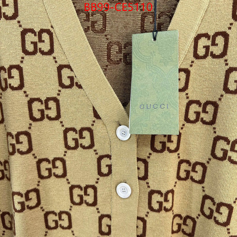 Clothing-Gucci,where could you find a great quality designer , ID: CE5110,$: 99USD