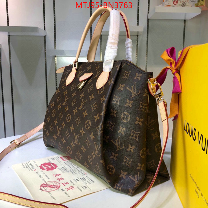 LV Bags(4A)-Handbag Collection-,ID: BN3763,$: 95USD