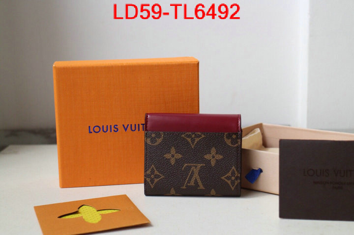 LV Bags(TOP)-Wallet,ID:TL6492,$: 59USD