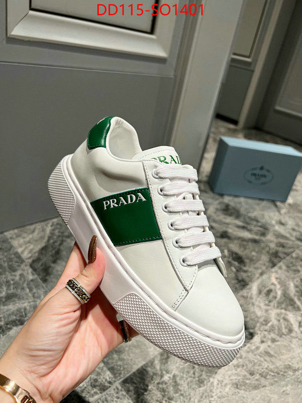 Women Shoes-Prada,best replica quality , ID: SO1401,$: 115USD