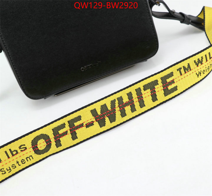 Off-White Bags ( TOP )-Diagonal-,the most popular ,ID: BW2920,$: 129USD