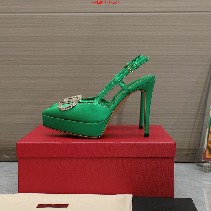 Women Shoes-Valentino,high quality happy copy , ID: SP7433,$: 145USD