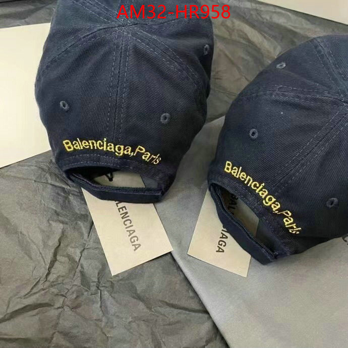 Cap (Hat)-Balenciaga,1:1 replica , ID: HR958,$: 32USD