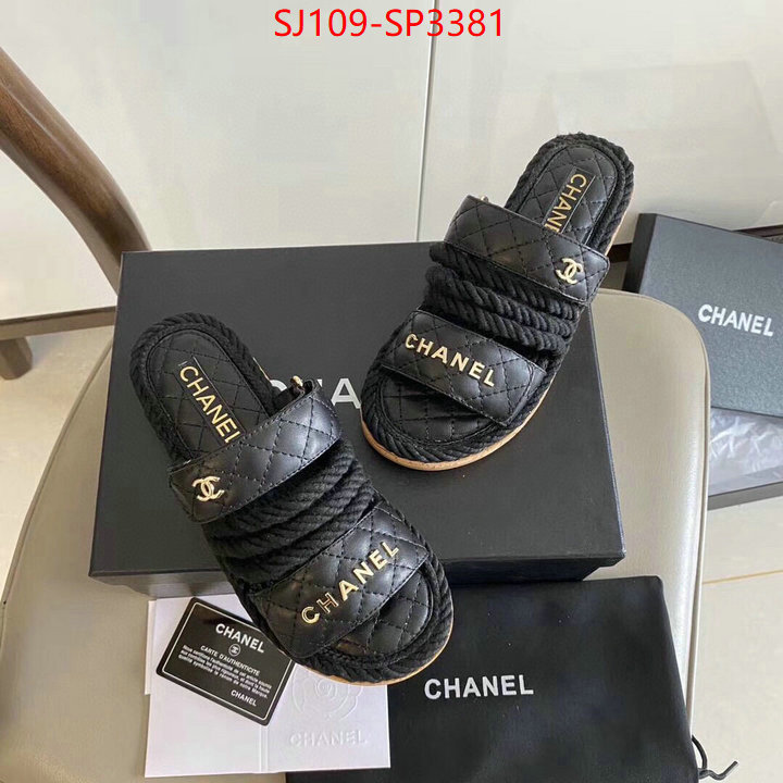 Women Shoes-Chanel,aaaaa class replica , ID: SP3381,$: 109USD