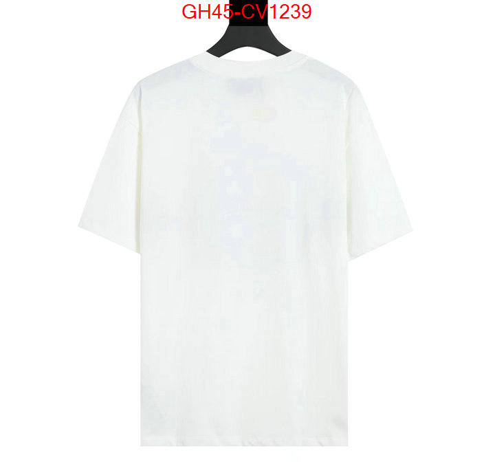 Clothing-Gucci,wholesale 2023 replica , ID: CV1239,$: 45USD