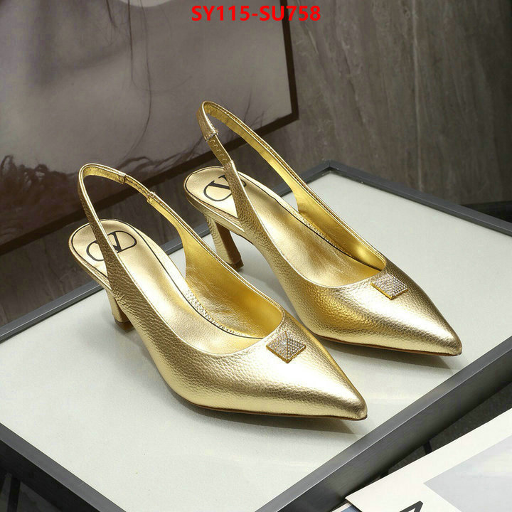 Women Shoes-Valentino,where can i buy the best 1:1 original , ID: SU758,$: 115USD