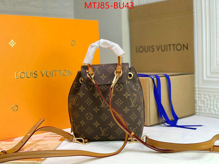 LV Bags(4A)-Backpack-,top perfect fake ,ID: BU43,$: 85USD