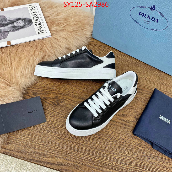 Women Shoes-Prada,high quality , ID:SA2986,$: 125USD