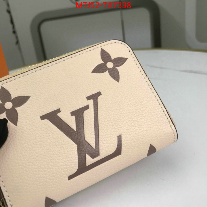 LV Bags(4A)-Wallet,ID: TA7338,$: 52USD