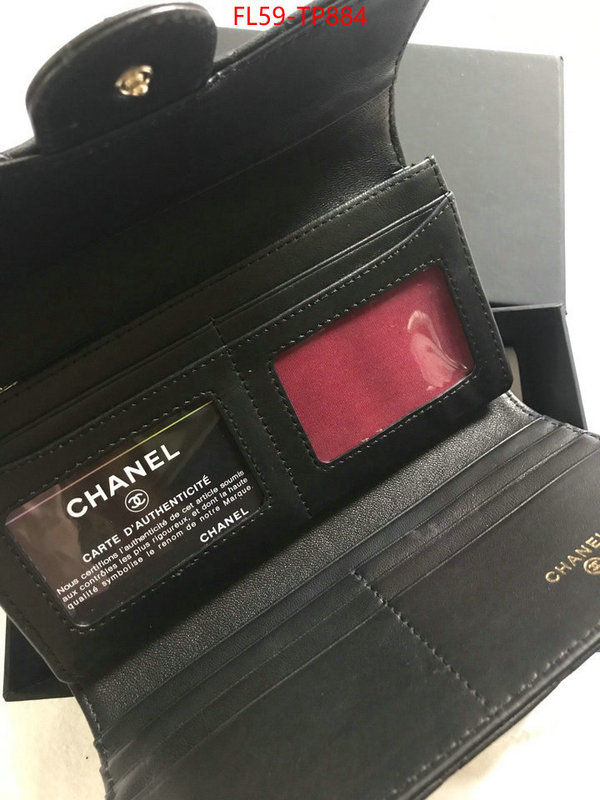 Chanel Bags(4A)-Wallet-,ID: TP884,$: 59USD