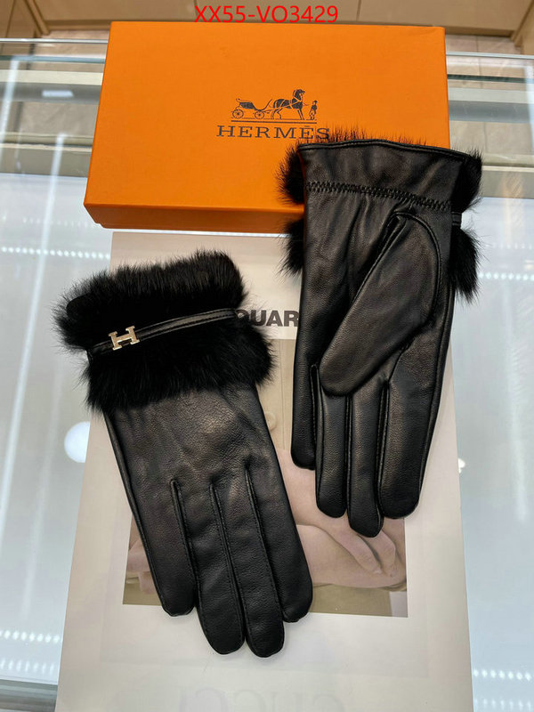 Gloves-Hermes,designer 1:1 replica , ID: VO3429,$: 55USD