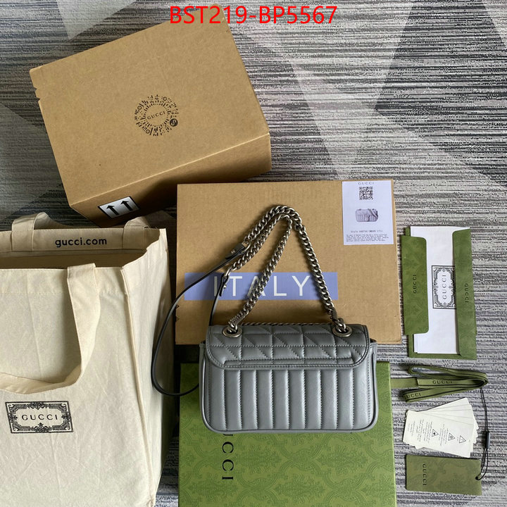 Gucci Bags(TOP)-Marmont,quality replica ,ID: BP5567,$: 219USD