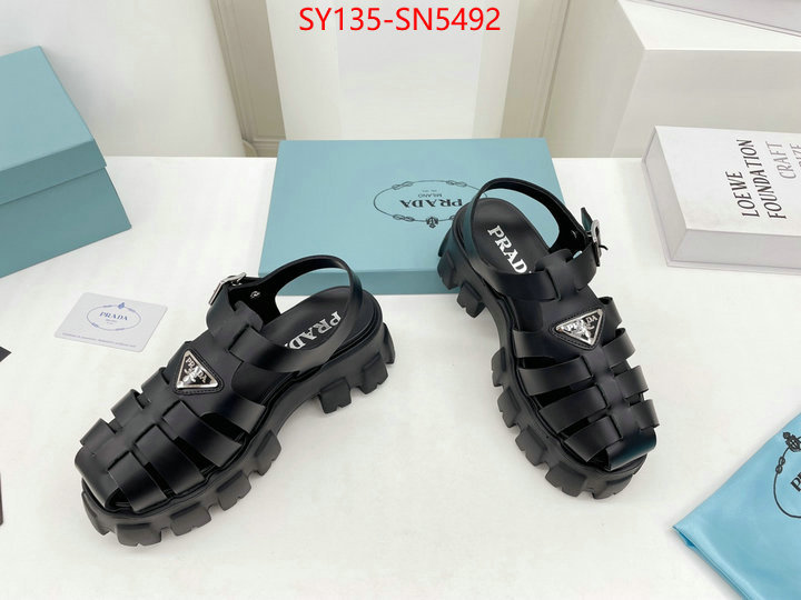 Women Shoes-Prada,best quality fake , ID: SN5492,$: 135USD