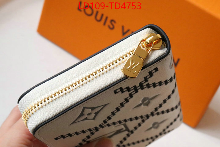 LV Bags(TOP)-Wallet,ID: TD4753,$: 109USD