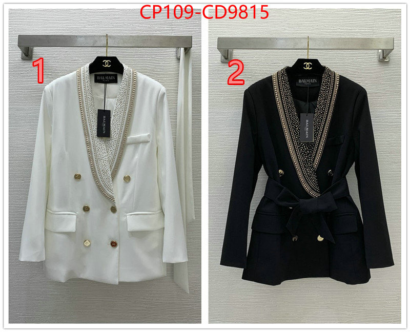 Clothing-Balmain,top brands like , ID: CD9815,$: 109USD