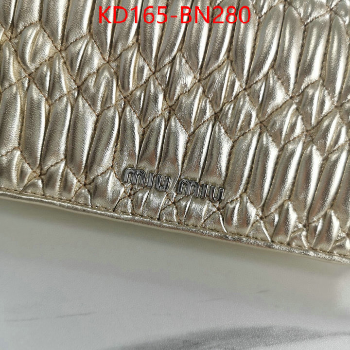 Miu Miu Bags(TOP)-Diagonal-,wholesale china ,ID: BN280,$: 165USD