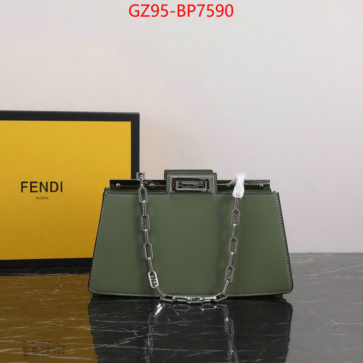 Fendi Bags(4A)-Handbag-,1:1 replica ,ID: BP7590,$: 95USD