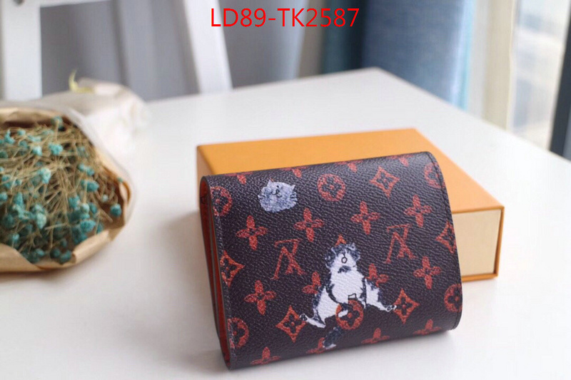 LV Bags(TOP)-Wallet,ID: TK2587,$:89USD