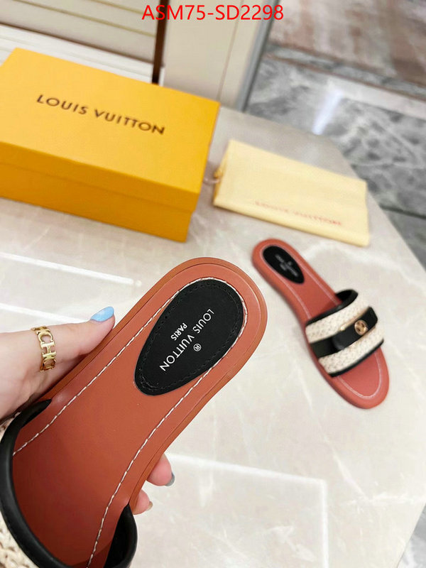 Women Shoes-LV,best capucines replica , ID: SD2298,$: 75USD