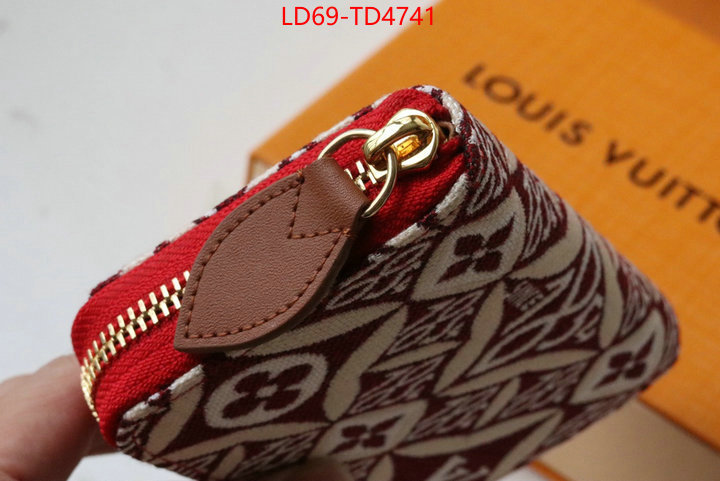 LV Bags(TOP)-Wallet,ID: TD4741,$: 69USD