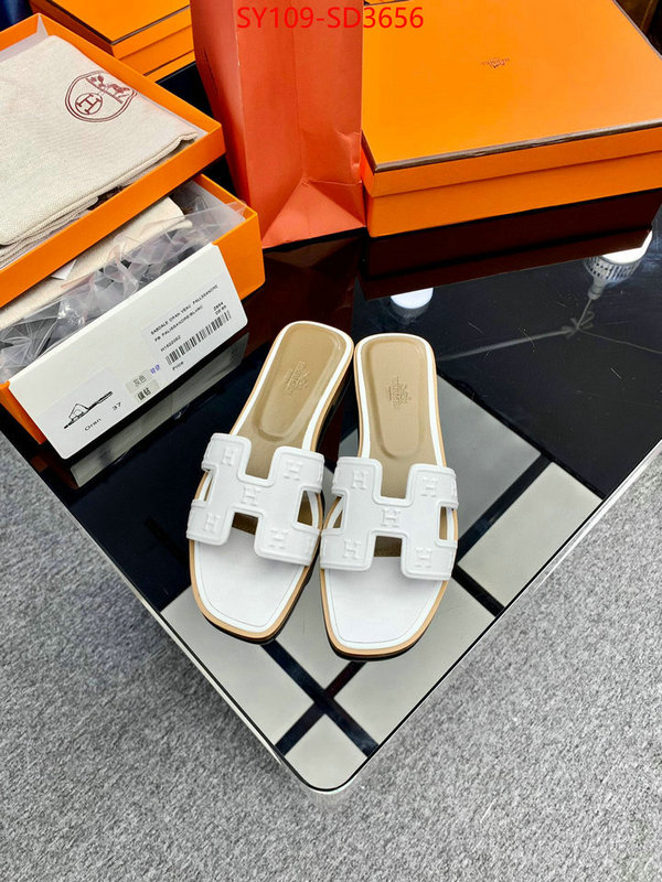 Women Shoes-Hermes,fake aaaaa , ID: SD3656,$: 109USD