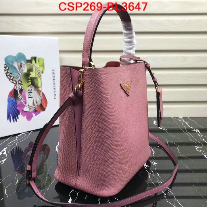 Prada Bags(TOP)-Diagonal-,ID: BL3647,$: 269USD