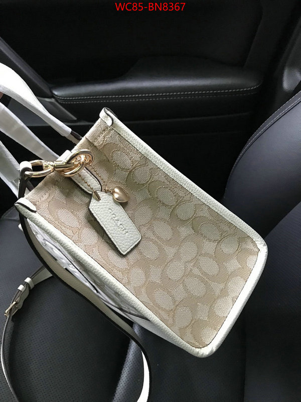 Coach Bags(4A)-Tote-,wholesale replica ,ID: BN8367,$: 85USD