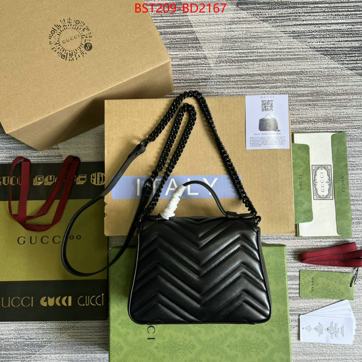 Gucci Bags(TOP)-Marmont,quality aaaaa replica ,ID: BD2167,$: 209USD