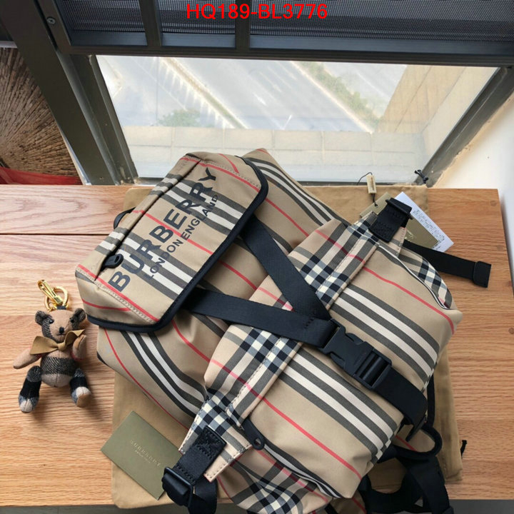 Burberry Bags(TOP)-Backpack-,outlet 1:1 replica ,ID: BL3776,$: 189USD