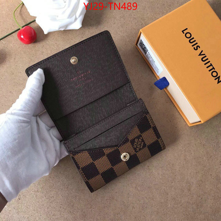 LV Bags(4A)-Wallet,ID: TN489,$: 29USD