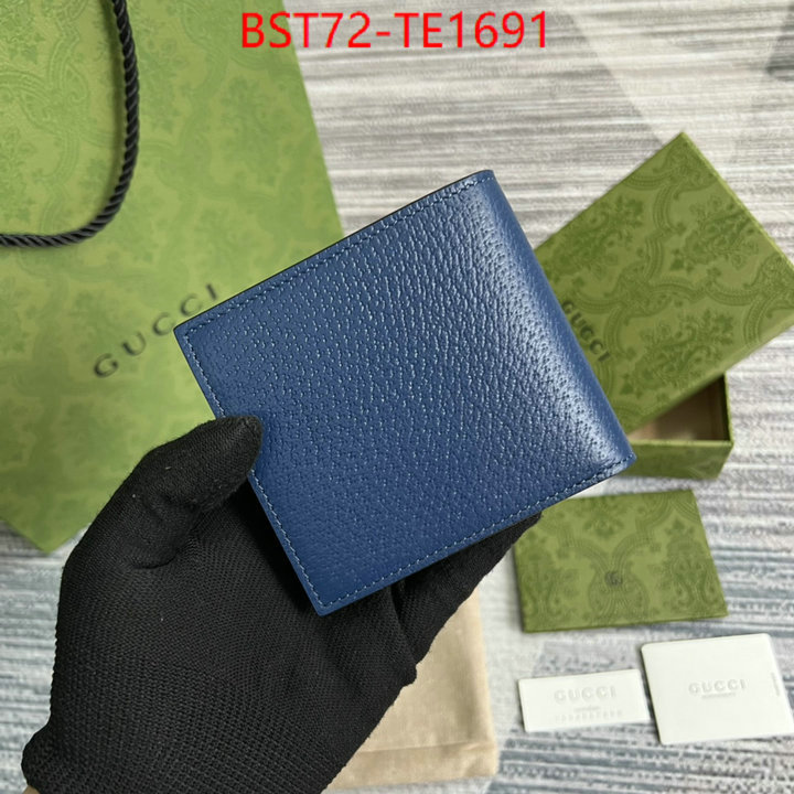 Gucci Bags(TOP)-Wallet-,only sell high-quality ,ID: TE1691,$: 72USD