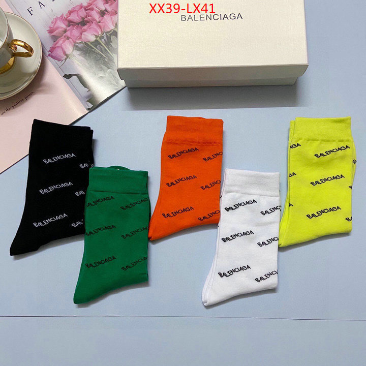 Sock-Balenciaga,replica , ID:LX41,$: 39USD