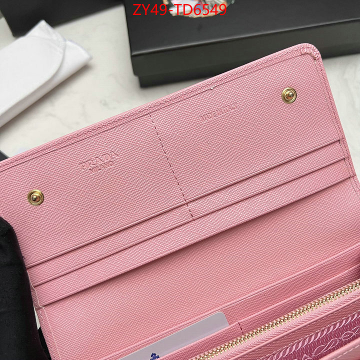 Prada Bags(4A)-Wallet,1:1 replica ,ID: TD6549,$: 49USD