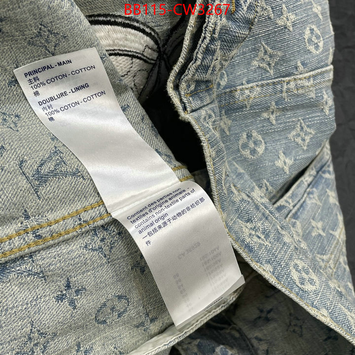 Clothing-LV,knockoff highest quality , ID: CW3267,$: 115USD