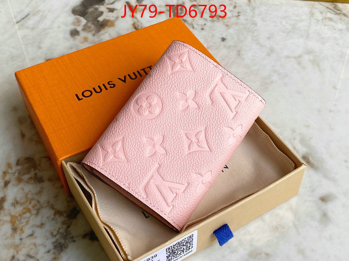 LV Bags(TOP)-Wallet,ID: TD6793,$: 79USD