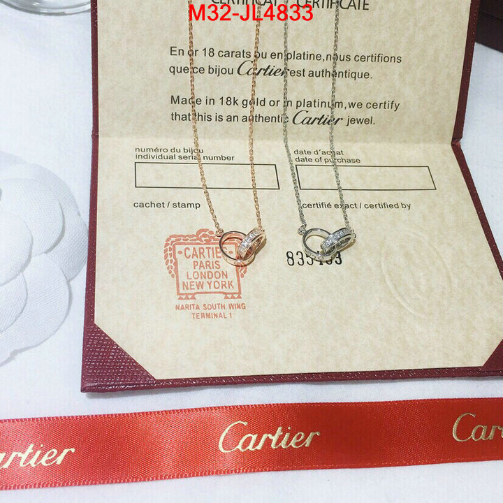 Jewelry-Cartier,buy best quality replica , ID: JL4833,$: 32USD