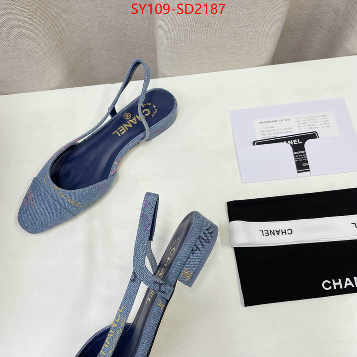 Women Shoes-Chanel,fashion replica , ID: SD2187,$: 109USD