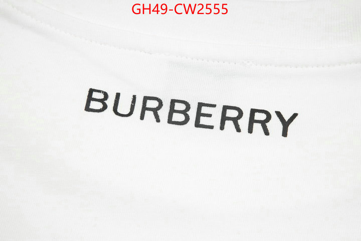 Clothing-Burberry,high quality designer , ID: CW2555,$: 49USD