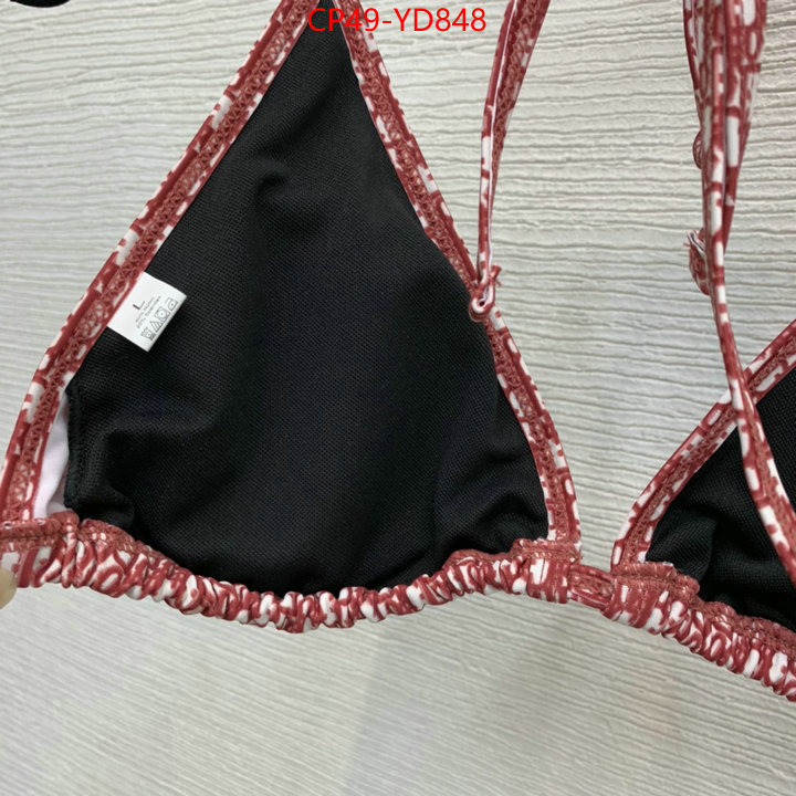 Swimsuit-Dior,top perfect fake , ID: YD848,$: 49USD