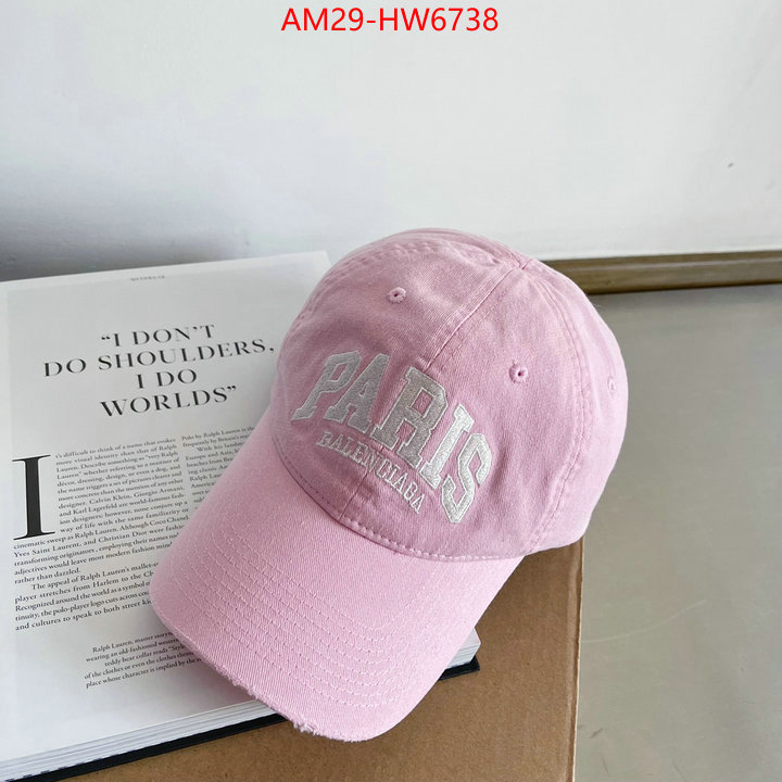 Cap (Hat)-Balenciaga,mirror copy luxury , ID: HW6738,$: 29USD