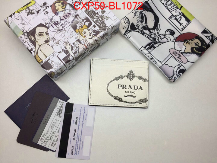 Prada Bags(TOP)-Wallet,ID: BL1072,$: 59USD